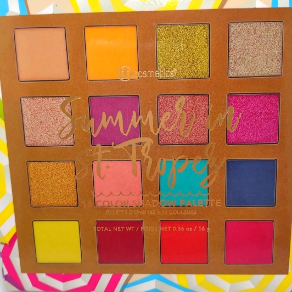 bh cosmetics Summer in St. Tropez Eyeshadow Palette